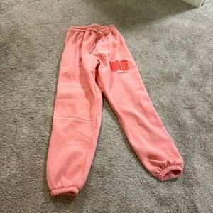 whitefox pink joggers never worn size s/m
